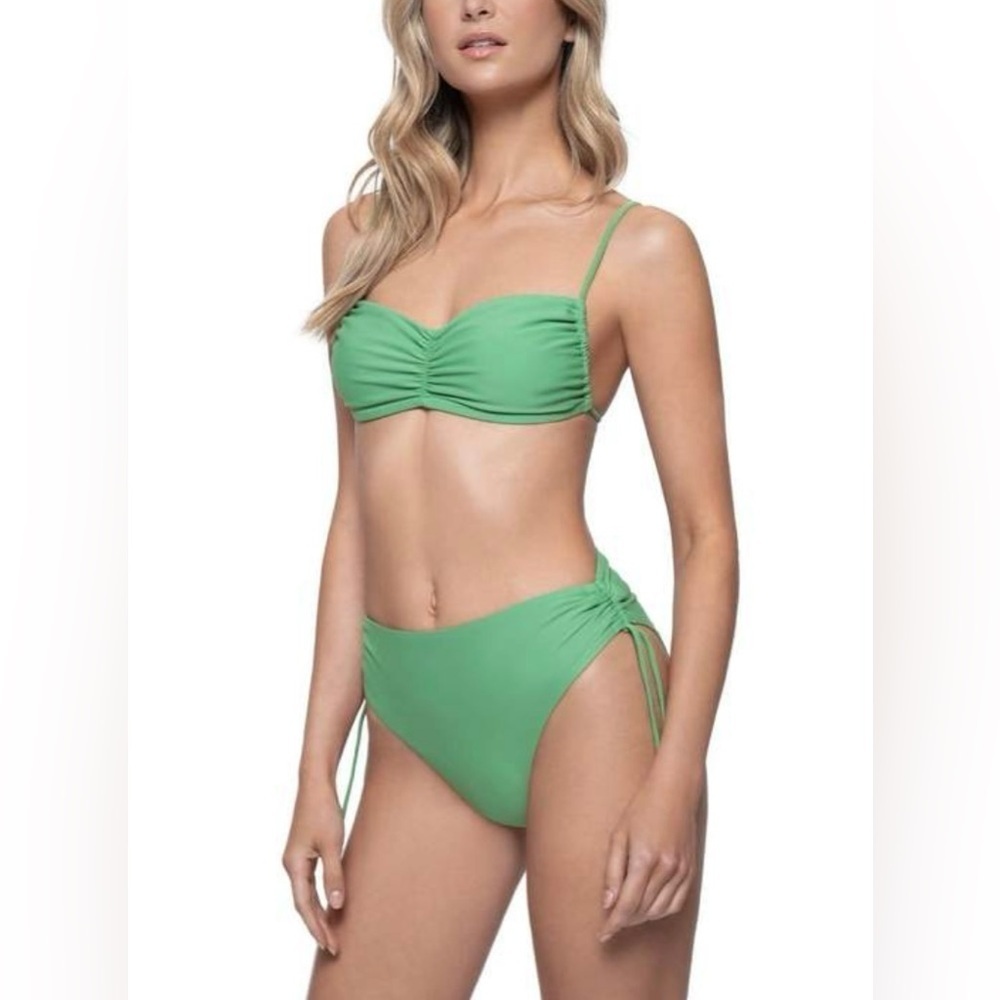 PQ Swim Luna Top and LUNA-RUCHED HIGH WAIST Bottom